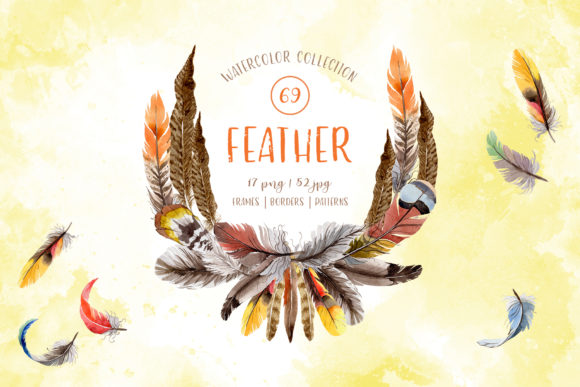 Feather Watercolor Illustrations Review
