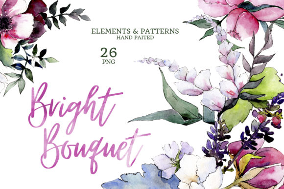 Review: Bouquet of Flowers Pink Miss Piggy Watercolor