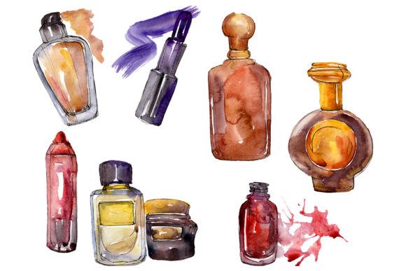 Ruby Fashion Collection Watercolor Illustrations
